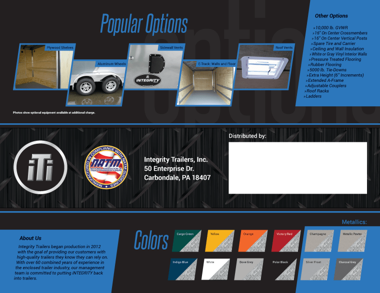 ITI Bifold Pride Line Back