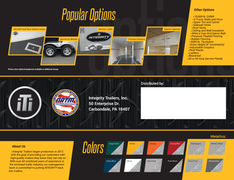 ITI Bifold True Line Back