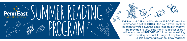 Penn East Summer Reading Homepage Web Slider