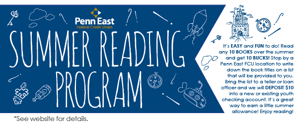 Penn East Summer Reading Mobile Web Slider