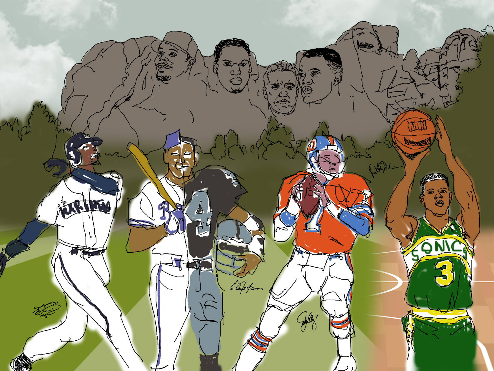 Step 4: Rough Sketch